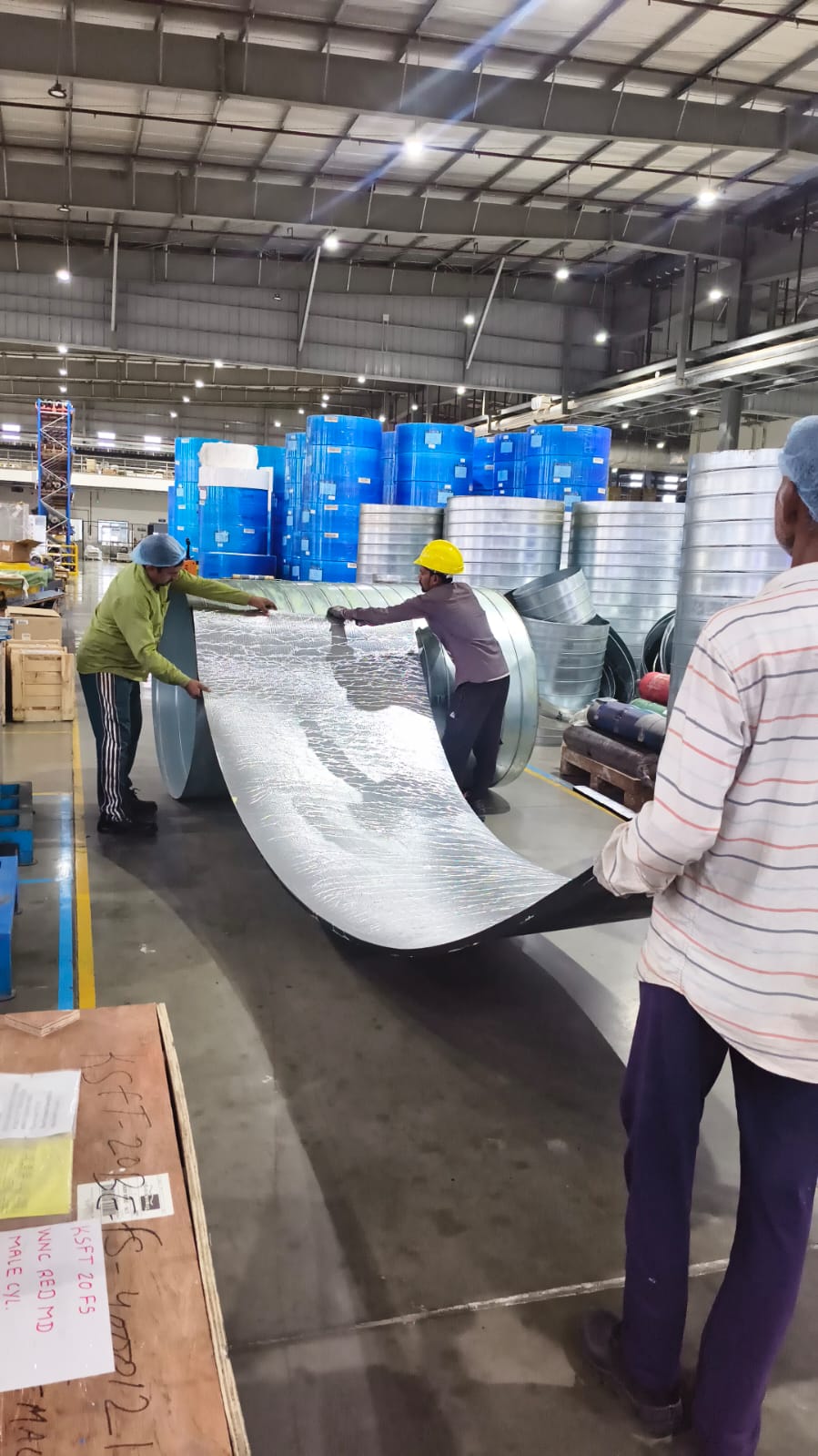 Fabricating insulated duct sheet